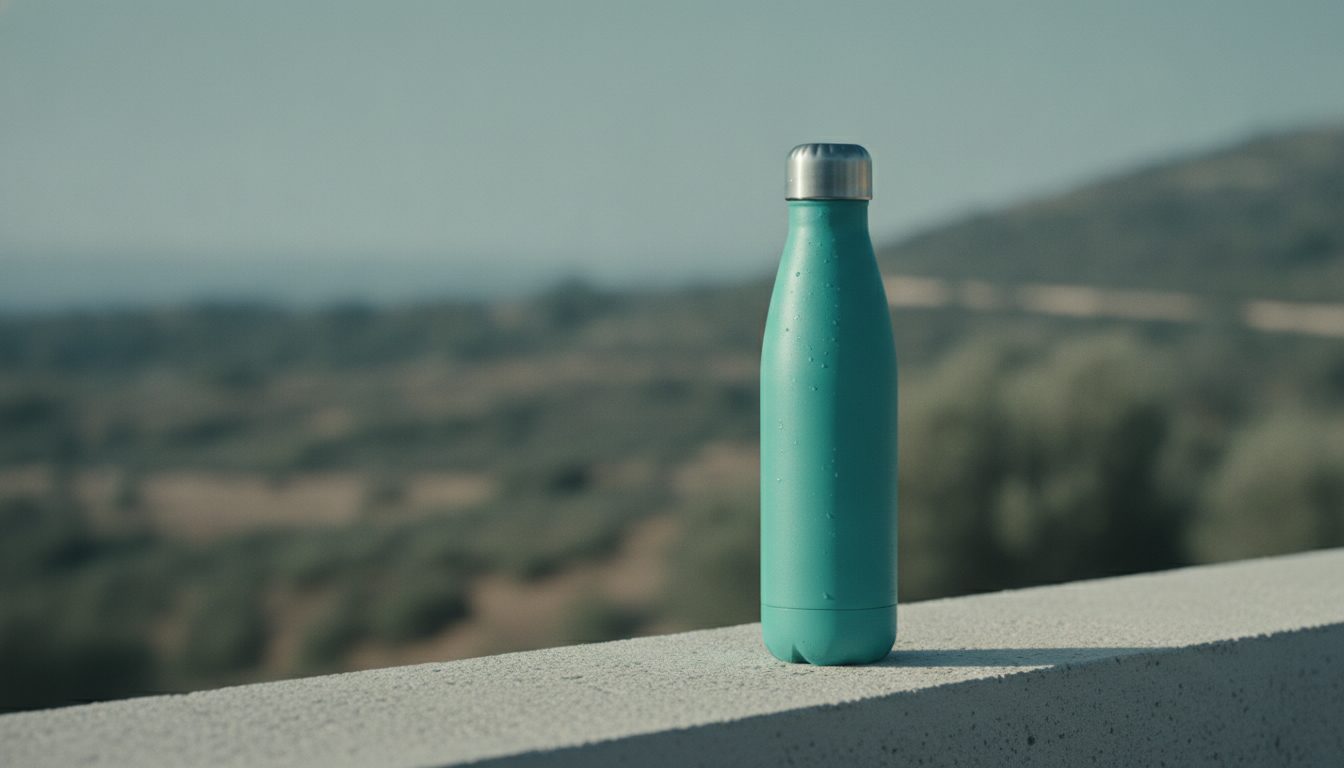 Botella isotérmica de acero inoxidable